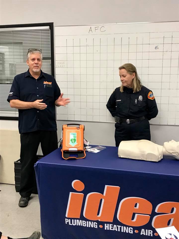 San Diego Project Heart Beat AED Training