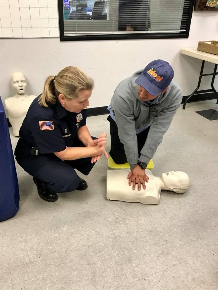San Diego Project Heart Beat AED Training