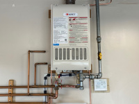 Noritz tankless water heater installation