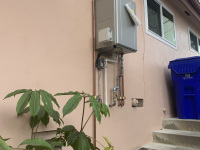 tankless water heater install