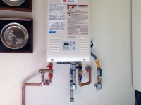 Noritz tankless water heater installation