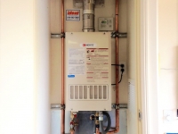 Noritz tankless water heater installation