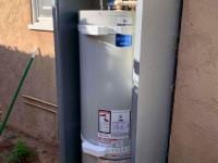 Gas tank water heater installation