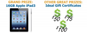 iPad3 & Gift Certificates