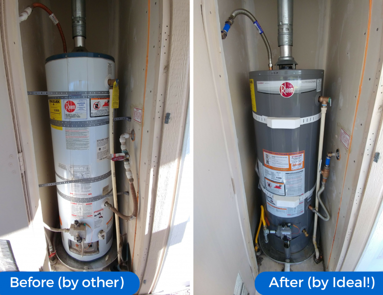 Mobile Home Water Heater Installation