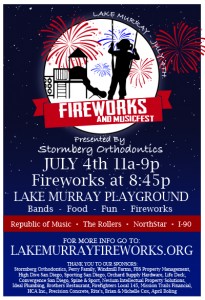 Lake Murray Fireworks and Music Fest 2017